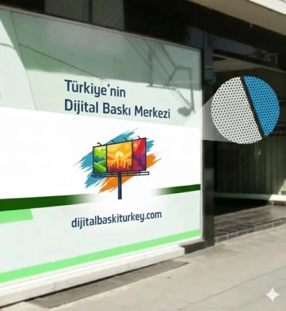 One Way Vision - Delikli Folyo - Dijital Baskı Türkiye